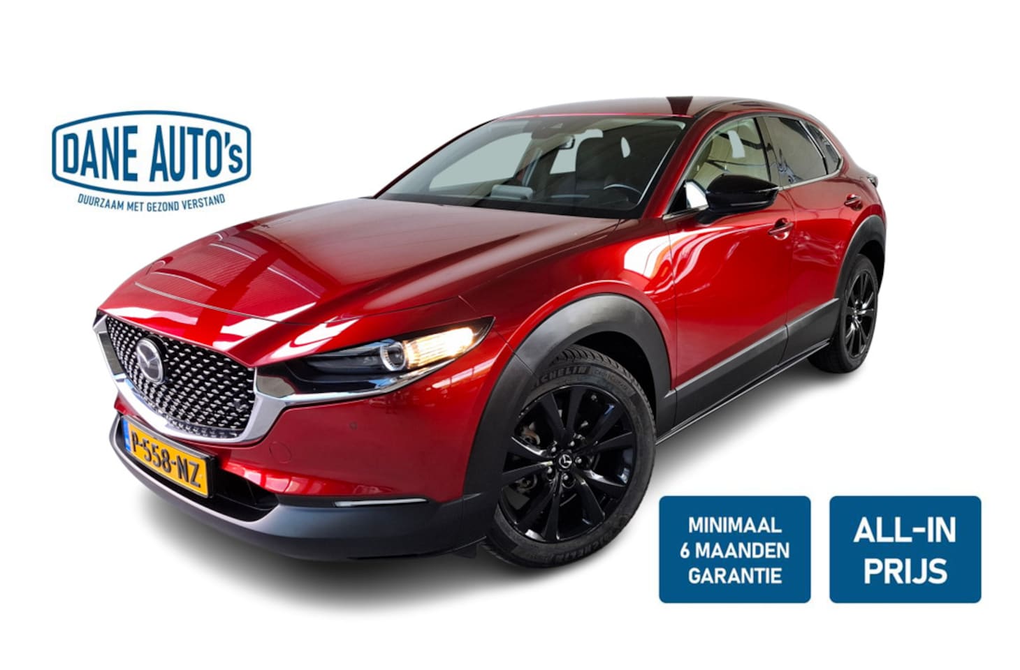 Mazda CX-30 - 2.0 e-SkyActiv-X M Hybrid Sportive | AUTOMAAT - RIJKLAARPRIJS - AutoWereld.nl