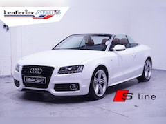 Audi A5 Cabriolet - 3.0 TDI V6 240 pk Quattro Aut. S-Line Cognac Leder Navi, Camera, Sportstoelen, Xenon