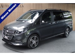 Mercedes-Benz V-klasse - 300d 4-MATIC Lang DC Exclusive AMG Burmester Panorama AppleCarplay Carbon Black Pack Leder