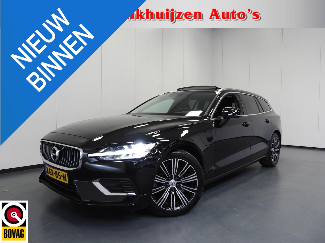 Volvo V60 - 2.0 T6 Recharge AWD Inscription Expression NAVI/SCHUIFDAK/CAMERA/LED/18"LMV! - AutoWereld.nl