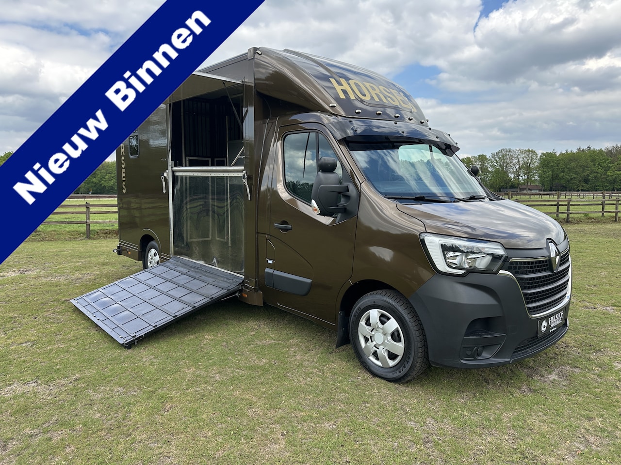 Renault Master - 2-paards paardenvrachtwagen Automaat B-Rijbewijs - AutoWereld.nl