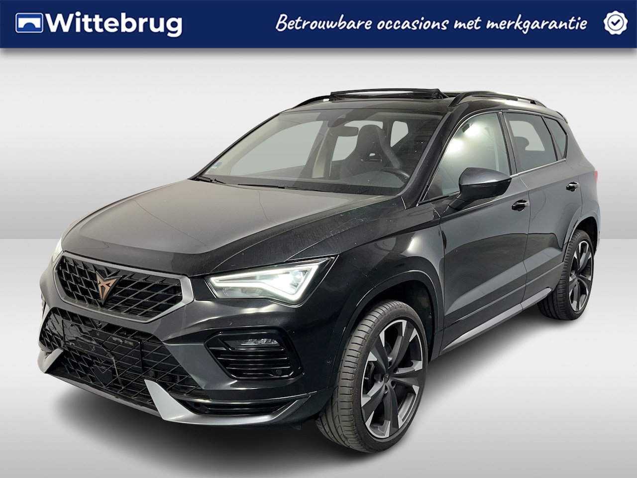 CUPRA Ateca - 1.5 TSI Performance / AUTOMAAT/ PANO/ ACC/ PARK.SENSOR.V+A./ 360 CAMERA/ STUUR+STOELVERWAR - AutoWereld.nl