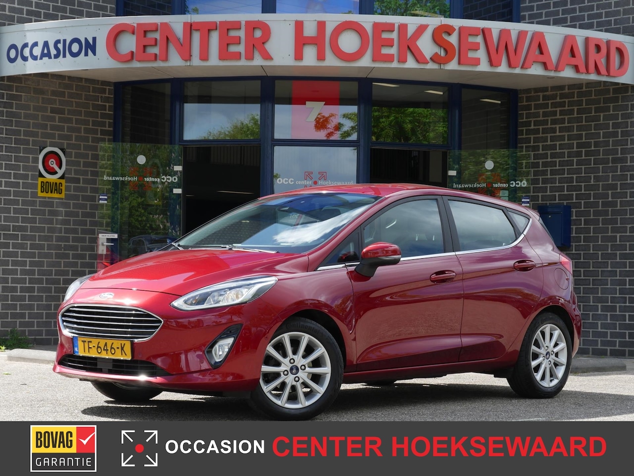 Ford Fiesta - 1.0 EcoBoost 100pk 5dr Titanium | Camera | B&O | Premium Ruby Red | Carplay/Android | - AutoWereld.nl