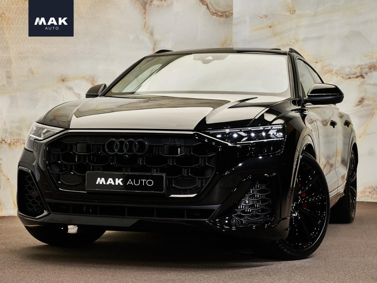 Audi Q8 - 60 TFSI e quattro Pro Line S Competition 60 TFSI e Quattro Pro Line S Competition, pano, 4W-best, B&O adv., Luchtv., tr.haak, OLED, - AutoWereld.nl