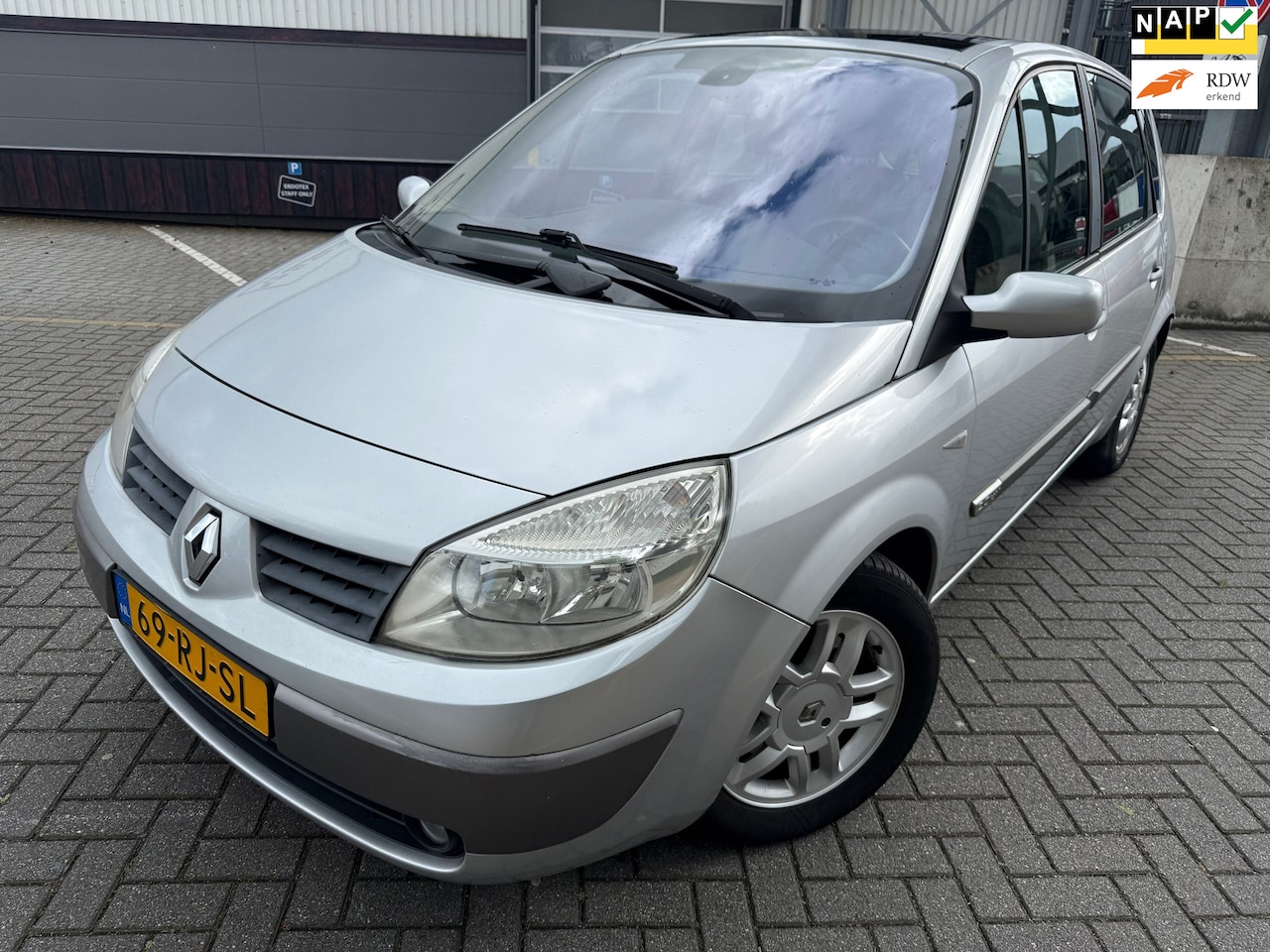 Renault Scénic - 2.0-16V Tech Line*AIRCO*NAP*RIJD SCHAKEL PRIMA*Automaat - AutoWereld.nl