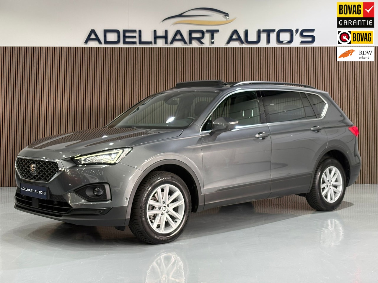 SEAT Tarraco - 1.5 TSI Style / Panorama dak / Navigatie full map / 360 Camera / Cruise control / Keyless - AutoWereld.nl