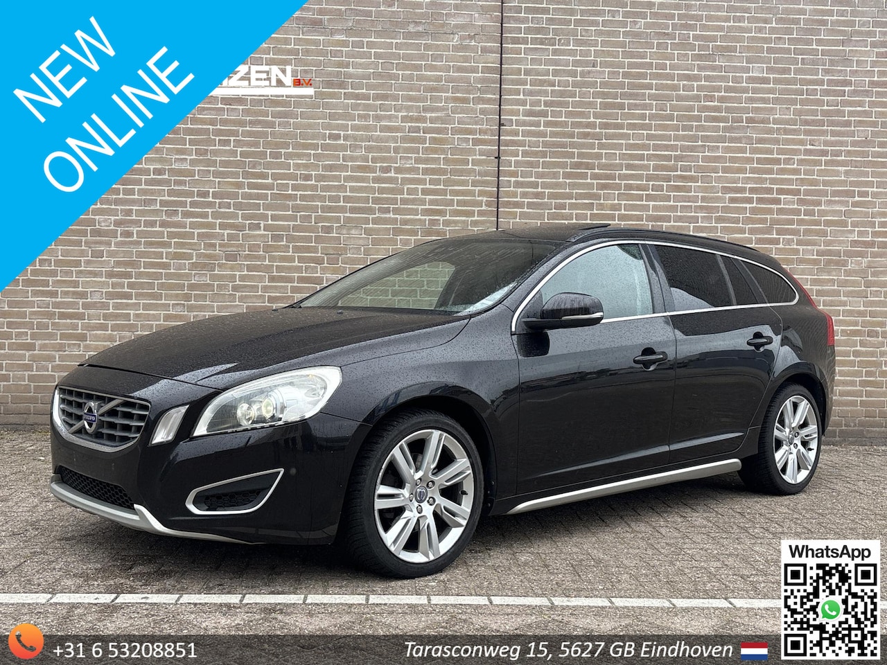 Volvo V60 - 2.0 D3 Kinetic | € 3.700,- NETTO! | Pano | Leder | Climate | Cruise | Navi | PDC | - AutoWereld.nl
