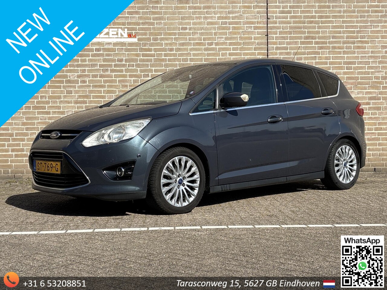 Ford C-Max - 1.6 SCTi Titanium | Pano | Stoelverwarming | Climate | Cruise | Navi | PDC | - AutoWereld.nl