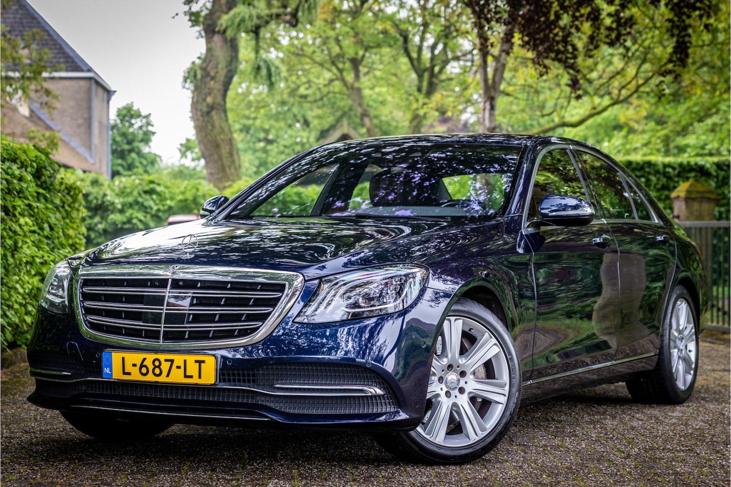 Mercedes-Benz S-klasse - 500 Hybride Massage Burmester Stoelventilatie - AutoWereld.nl