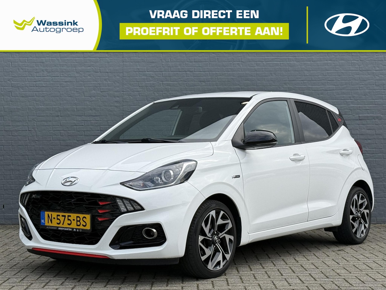 Hyundai i10 - 1.0 T-GDI N Line 5-zits 1.0 T-GDI N Line 5-zits - AutoWereld.nl