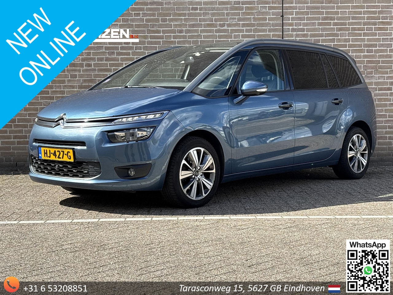 Citroën Grand C4 Picasso - 1.6 THP Exclusive | Stoelverwarming/massage | Climate | Cruise | Navi | Camera | - AutoWereld.nl
