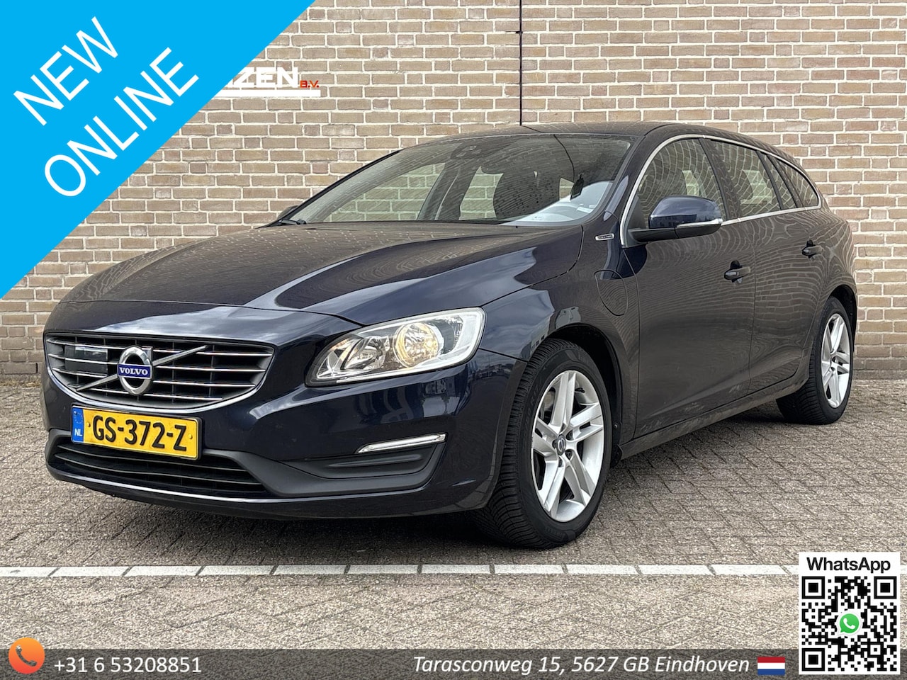 Volvo V60 - 2.4 D6 Twin Engine Summum | Stoelverwarming | Climate | Cruise | Navi | PDC | Trekhaak | - AutoWereld.nl