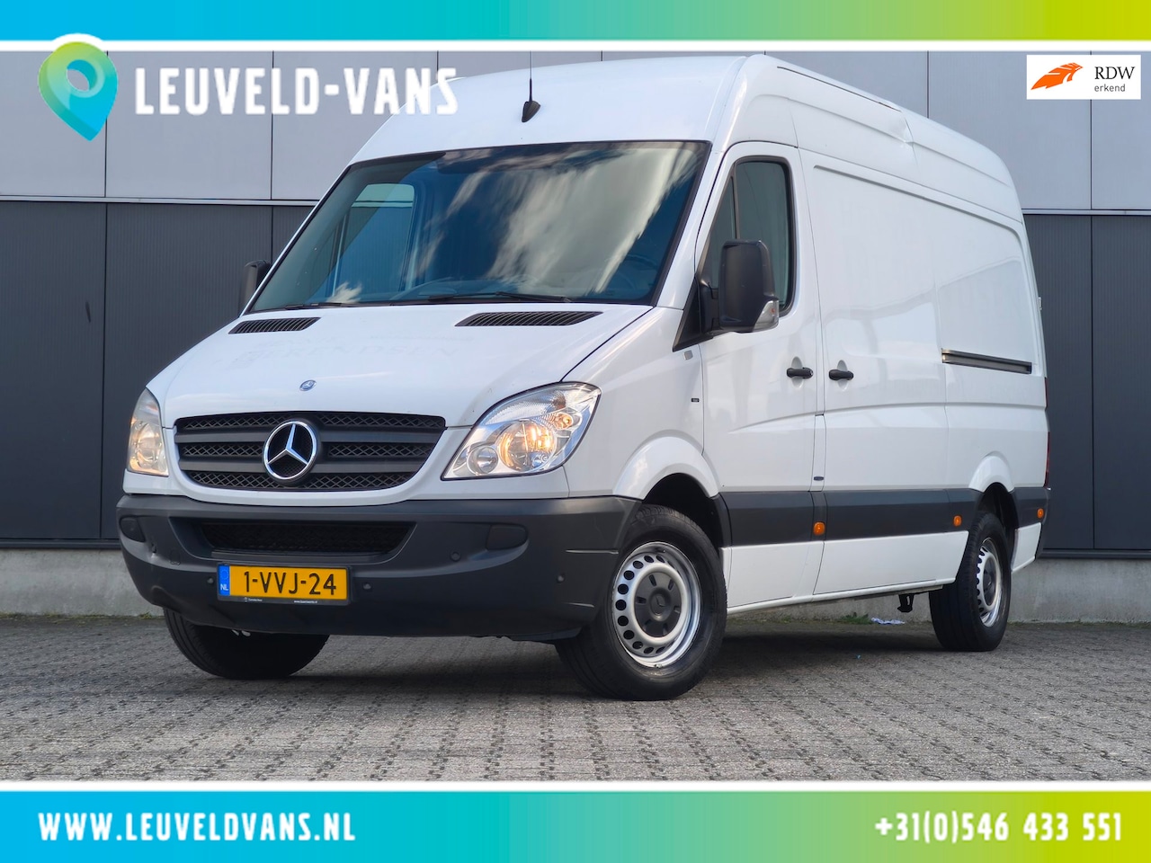 Mercedes-Benz Sprinter - 310CDI 2X SCHUIFDEUR AUTOMAAT AIRCO PDC L2H2 - AutoWereld.nl