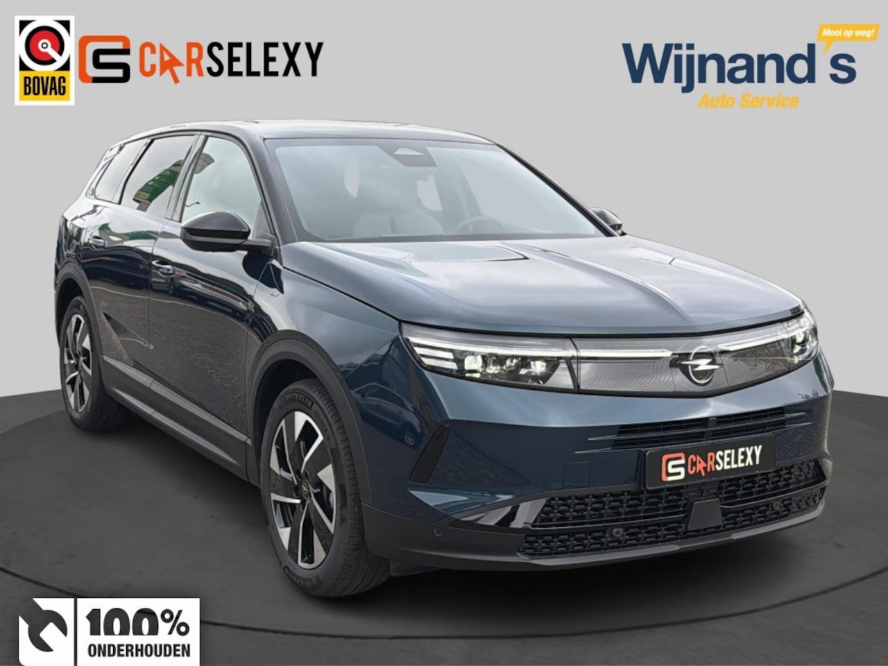 Opel Grandland - 1.2T. Hybrid GS | Camera | adapt. cruise | Matrix lampen | Zwart - AutoWereld.nl