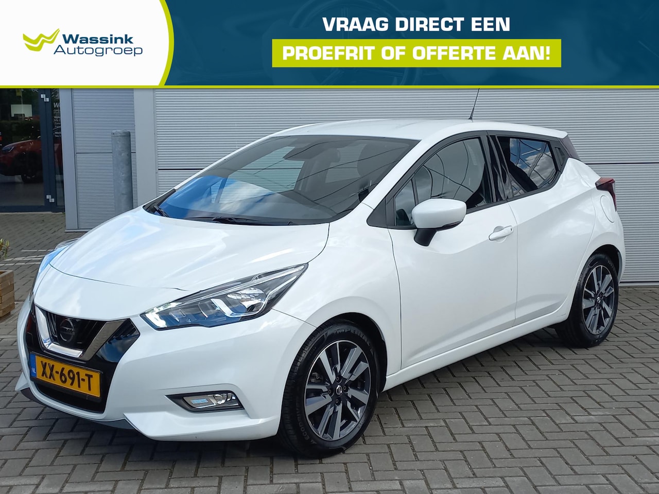 Nissan Micra - 1.0 T 100pk Connecta | Climate control | Navigatie | Lm velgen | Camera | Privacy glass - AutoWereld.nl