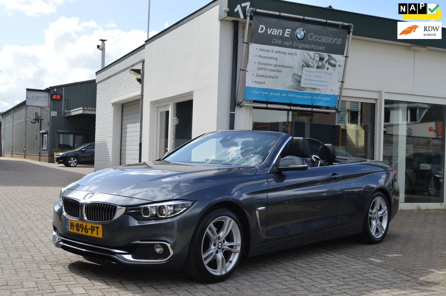 BMW 4-serie Cabrio - 420i High Executive Edition 2e Eigenaar Trekhaak Org. NL - AutoWereld.nl