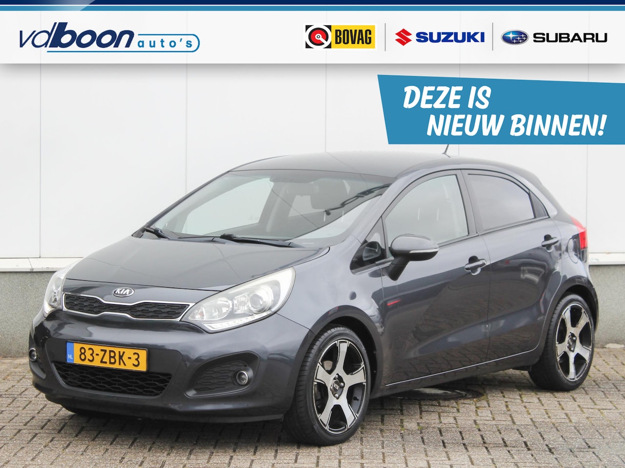 Kia Rio - 1.2 CVVT Super Pack | Clima | Cruise | Park sens | Lm-Velgen - AutoWereld.nl