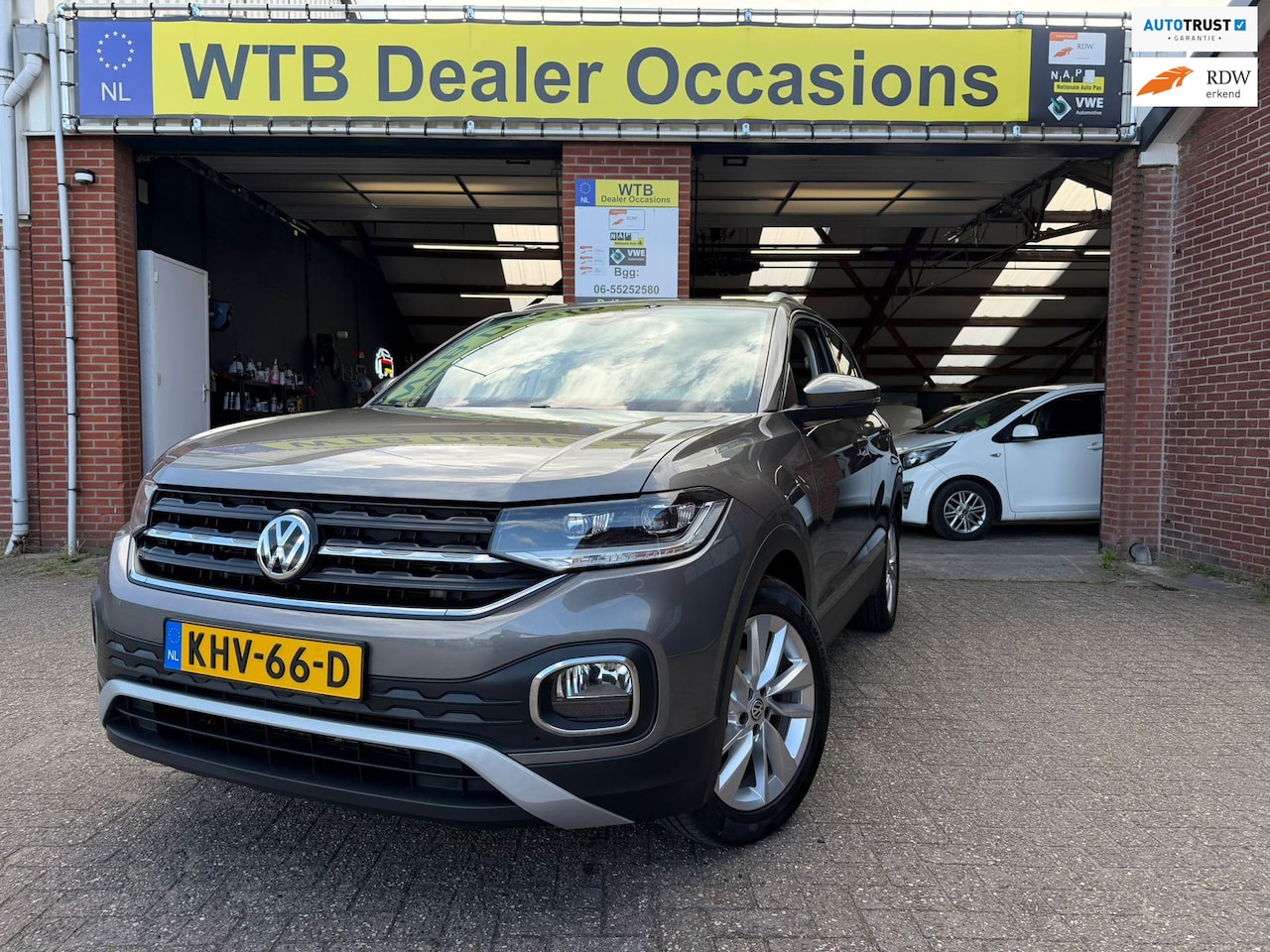 Volkswagen T-Cross - 1.0 TSI Style 1.0 TSI Style, Airco/ECC, Navi, 115 PK, 1e Eig., Dealer onderhouden, Elec. Pakket - AutoWereld.nl