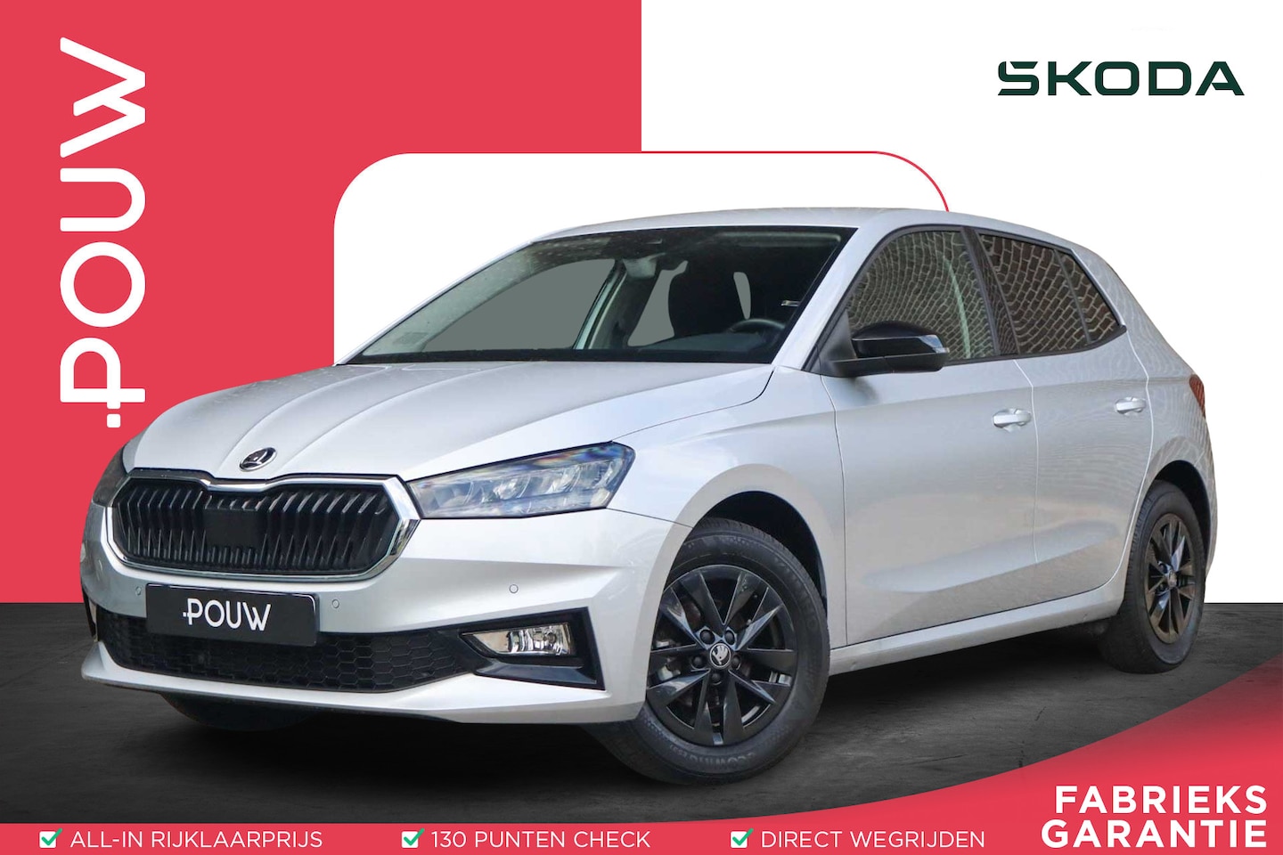 Skoda Fabia - 1.0 TSI 95pk Business Edition | Achteruitrijcamera | Cruise Control | Stoelverwarming - AutoWereld.nl