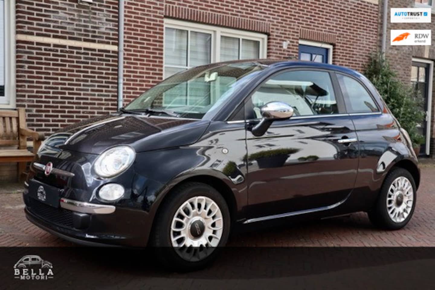 Fiat 500 - 0.9 TwinAir | Airconditioning | 15 inch lichtmetalen velgen | Chrome pakket | Start/Stop | - AutoWereld.nl