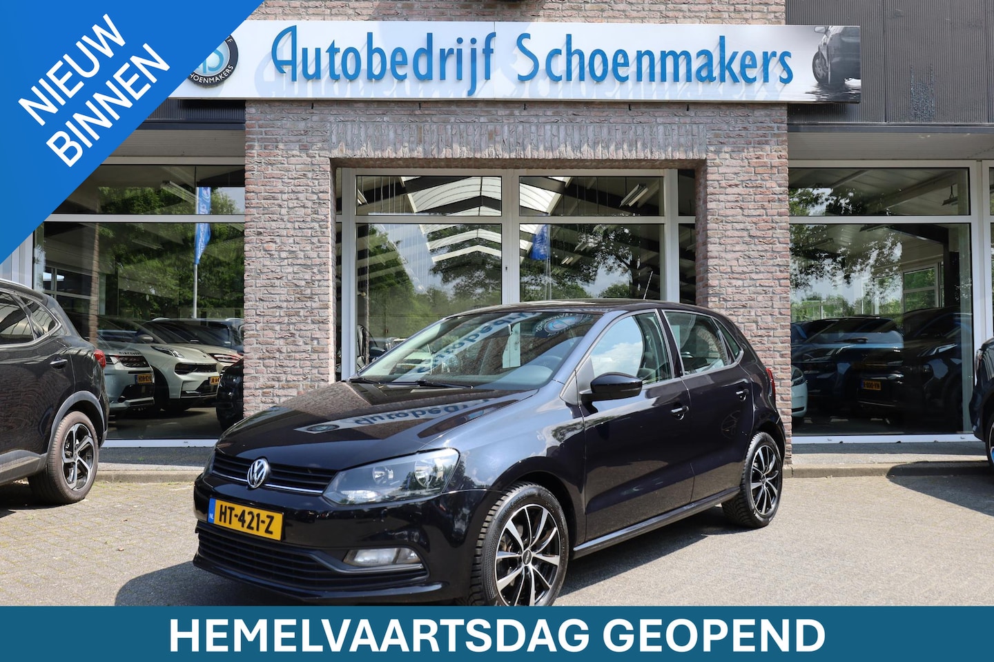 Volkswagen Polo - 1.0 5-DEURS AIRCO BLUETOOTH LMV 16" ONDERHOUDSHISTORIE AANWEZIG! - AutoWereld.nl