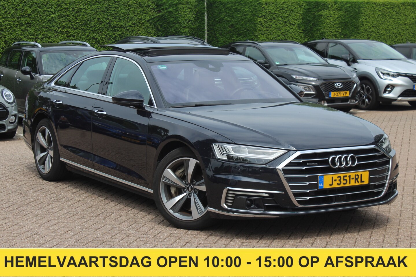 Audi A8 - 60 TFSI e quattro Pro Line Plus 476pk NL Auto! / Panoramadak / 360Camera / Head-up / B&O / - AutoWereld.nl