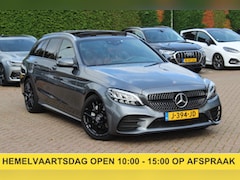 Mercedes-Benz C-klasse Estate - 180 Business 157pk Solution AMG / Panoramadak / Camera / Leder / Navigatie / 18'' / DAB /