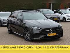Mercedes-Benz C-klasse Estate - 300 e 4MATIC AMG Line / Panoramadak / 360Camera / Burmester / Sfeerverlichting / 18'' / Ca