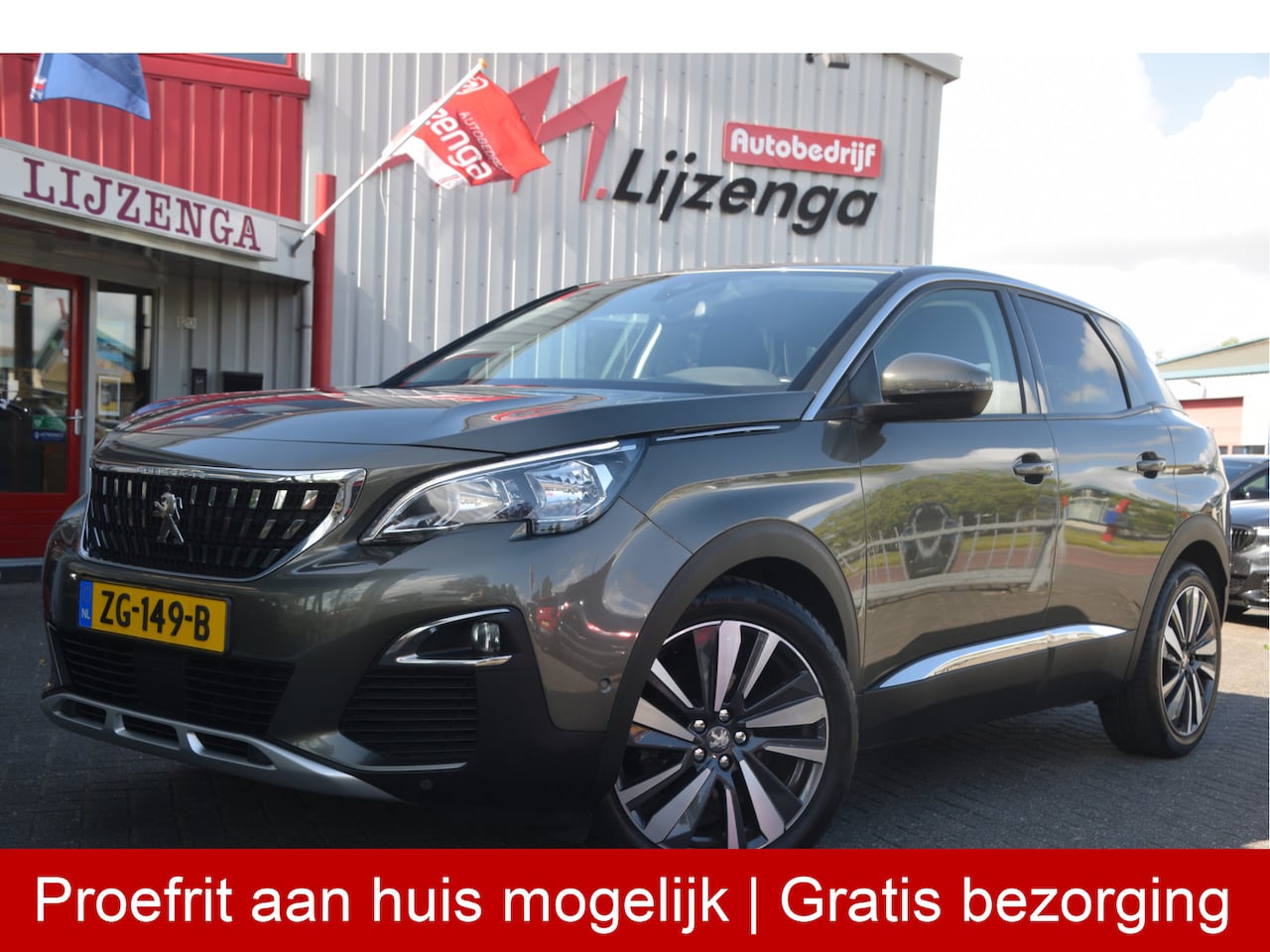 Peugeot 3008 - 1.2 PureTech Blue Lease Premium Carplay | Keyless | 19inch | Stoelverwarming | 360 camera - AutoWereld.nl