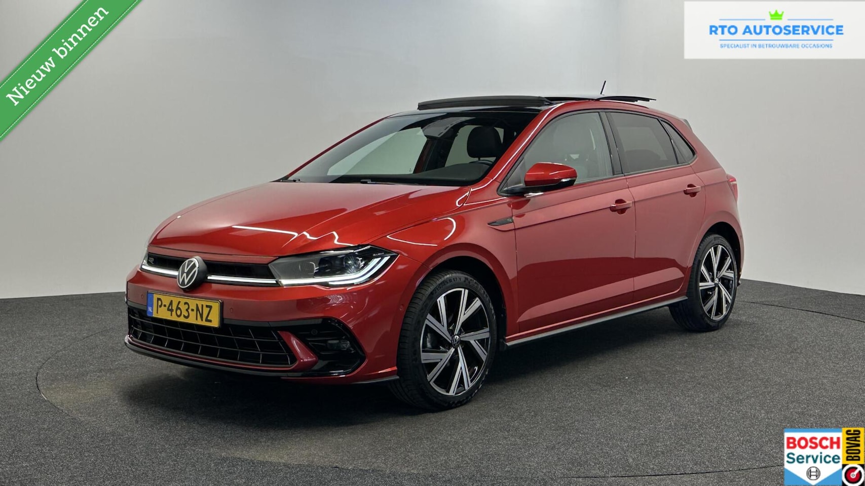 Volkswagen Polo - 1.0 TSI R-Line Business PANO IQ CARPLAY CAMERA ADAPTIEF CRUISE VIRTUAL. - AutoWereld.nl