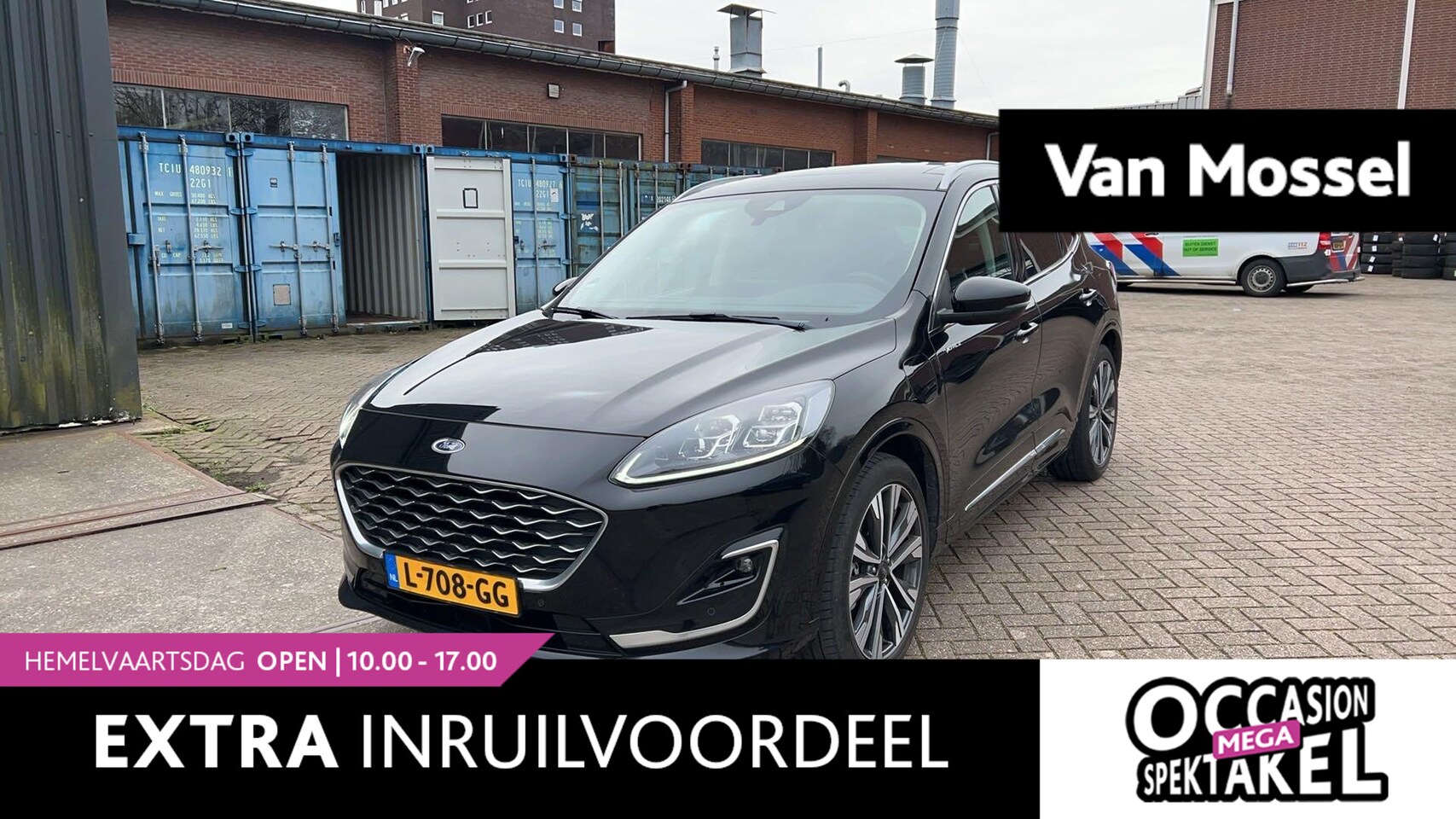 Ford Kuga - 2.5 PHEV Vignale AUTOMAAT | PANORAMADAK | LEDER | NAVIGATIE | CAMERA | LMV | DAB | VIGNALE - AutoWereld.nl