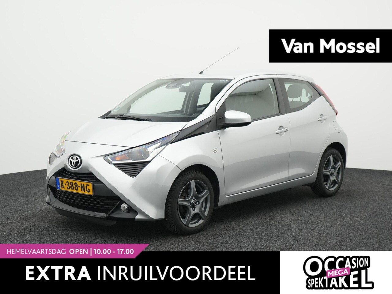 Toyota Aygo - 1.0 VVT-i x-cite 1.0 VVT-i x-cite - AutoWereld.nl