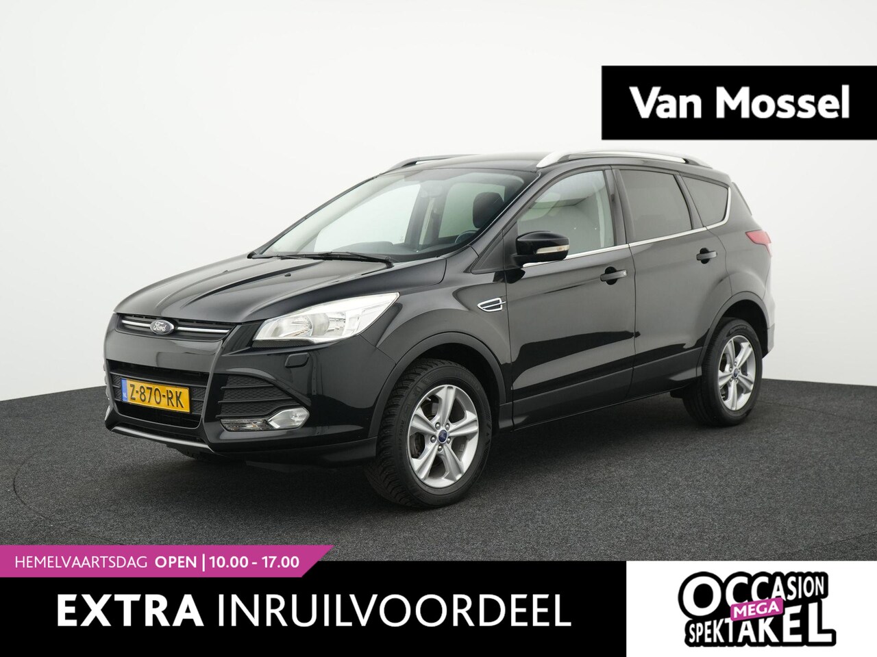 Ford Kuga - 1.5 Titanium | Airco | Camera | Bluetooth | Cruise | Keyless | Navi | PDC V+A | Trekhaak | - AutoWereld.nl