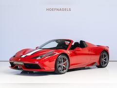 Ferrari 458 - 4.5 V8 Spider Speciale HELE, Aperta, First Paint, Full Service History, Nart Stripe, Carbo