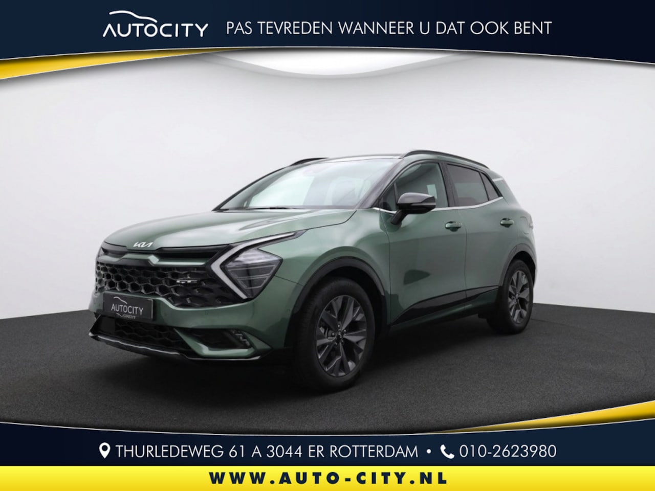 Kia Sportage - 1.6 T-GDi Hybrid HEV 230pk GT-Line l PANO l 360 Camera l Vol opt - AutoWereld.nl