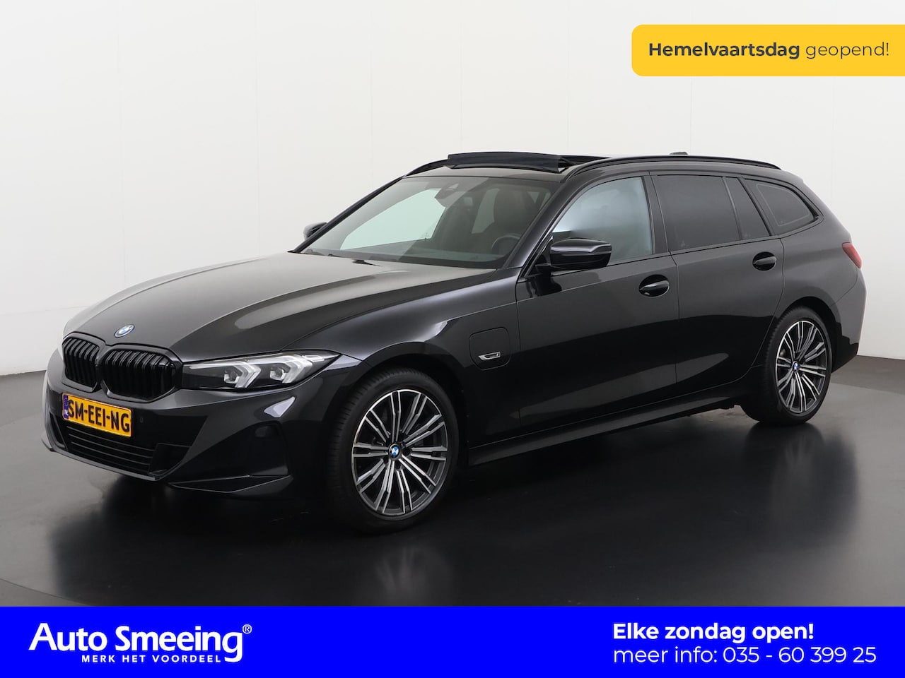 BMW 3-serie Touring - 320e xDrive Sport Line Shadow Facelift | Panoramadak | Leder | Zondag Open! - AutoWereld.nl