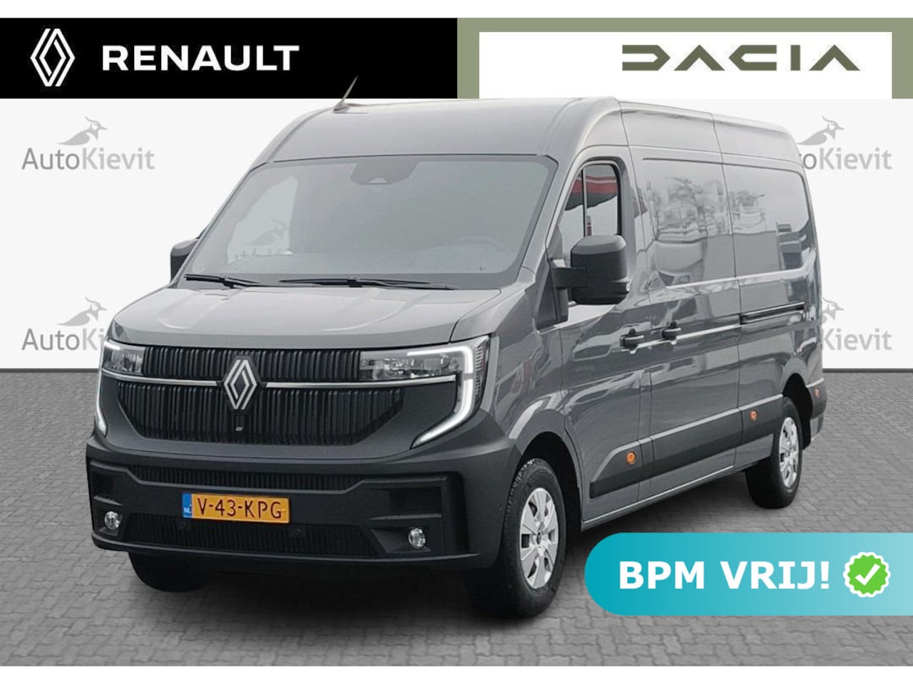 Renault Master - T35 2.0 dCi 170 L3H2 Extra -  Lengte 3 - Alarm / zijschuifdeur links / vierseizoenbanden / - AutoWereld.nl