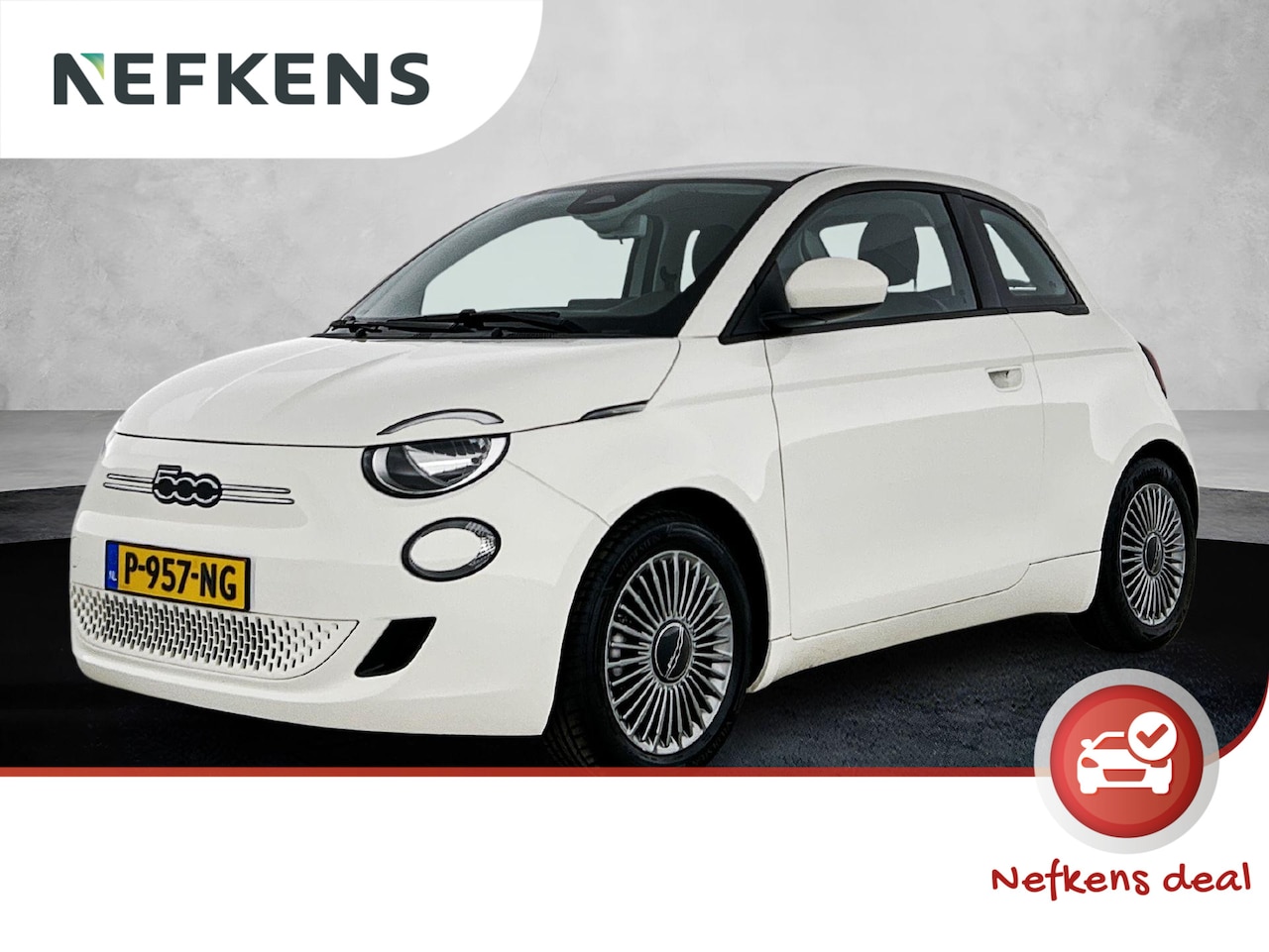Fiat 500 - Icon 42 kWh 118pk Automaat | SOH 93.3% | Navigatie | Climate Control | Cruise Control | 17 - AutoWereld.nl