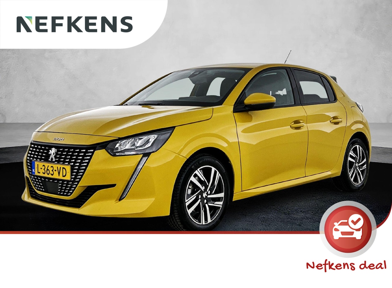 Peugeot 208 - 1.2 Allure Pack 100pk Automaat | 1ste Eigenaar | Trekhaak | Navigatie | Adaptieve Cruise C - AutoWereld.nl