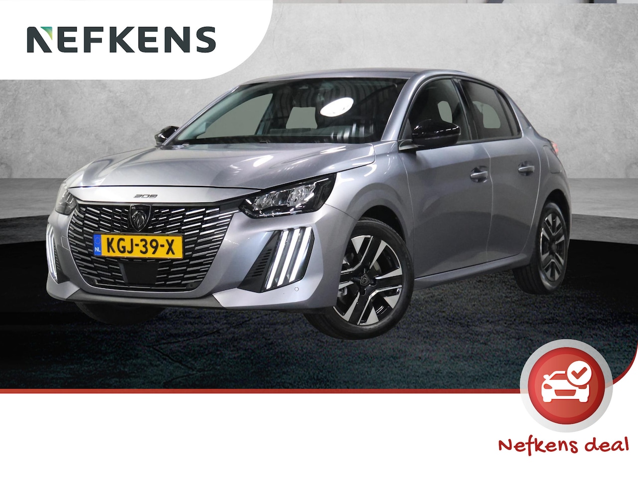 Peugeot 208 - 1.2 100PK Allure | 1ste eigenaar | AppleCarplay/AndroidAuto | FULL LED | Lederen Stuurwiel - AutoWereld.nl