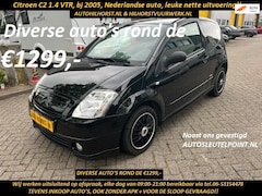 Citroën C2 - 1.4i VTR Nederlandse auto, leuke frisse auto,