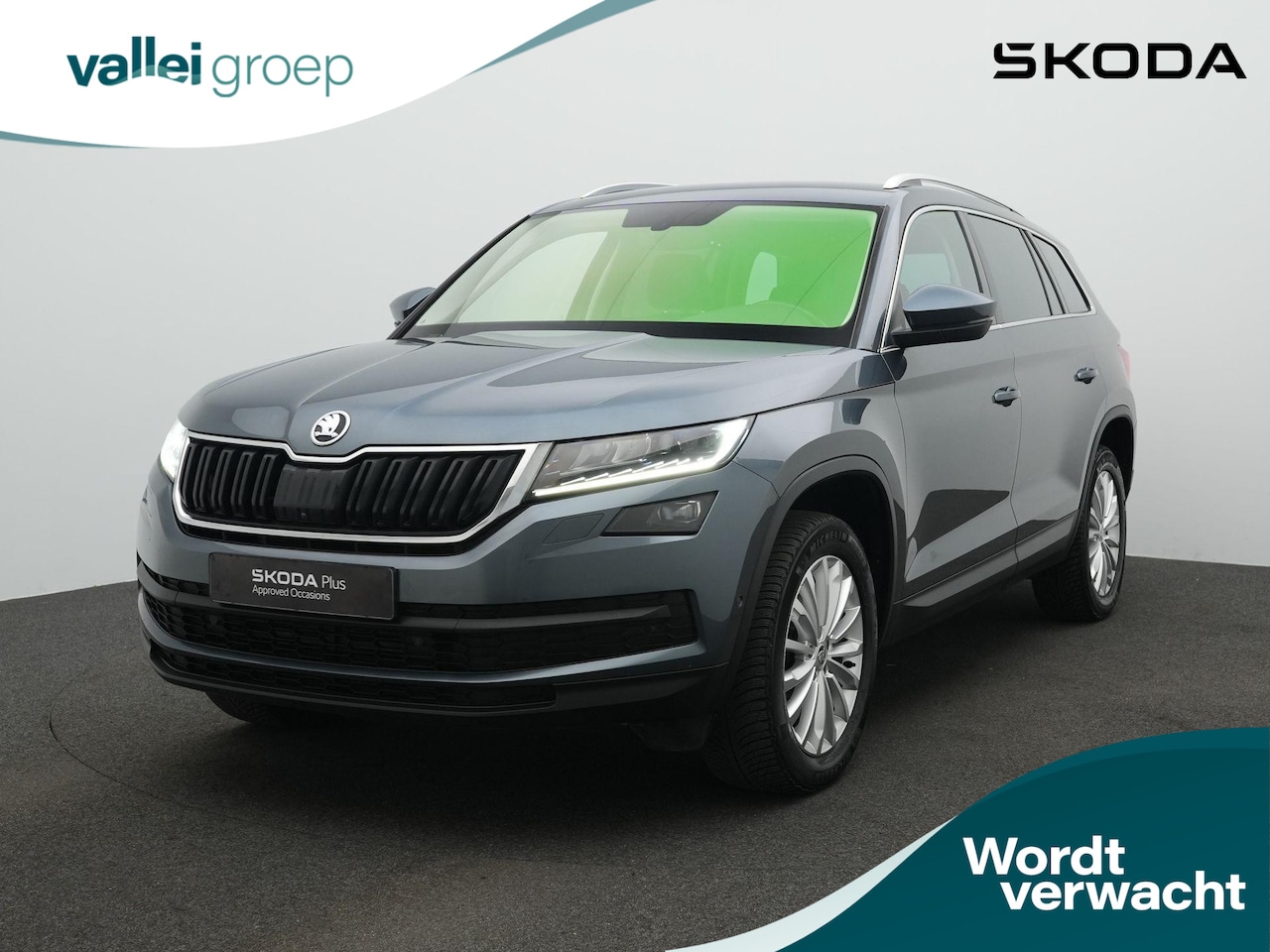 Skoda Kodiaq - 1.5 TSI 150 pk DSG Style | Trekhaak | Leder | Geheugenstoelen | 360 Camera | Stuur-/achter - AutoWereld.nl