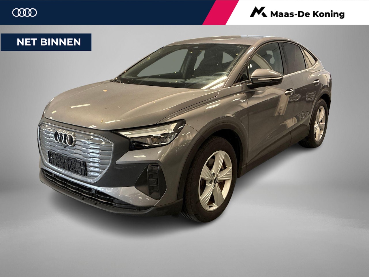 Audi Q4 e-tron - 40 Edition 77 kWh 204pk · SOH 96% · Camera · Keyless · Head-Up Display · ACC · Sportstoele - AutoWereld.nl