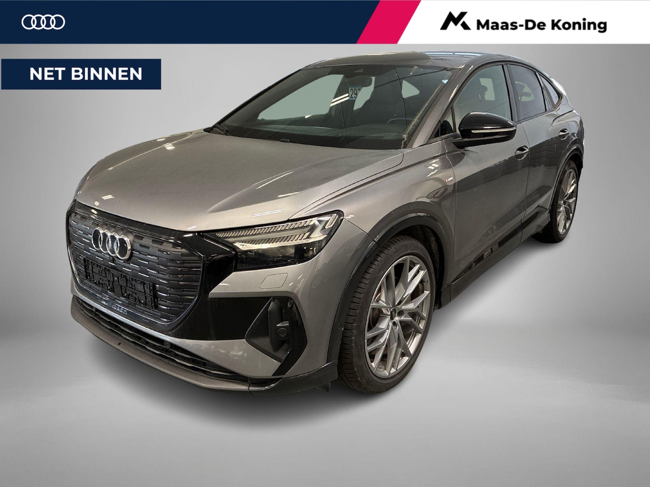 Audi Q4 Sportback e-tron - 40 204pk Launch edition S Competition 77 kWh · SOH 96,2% · Camera · Apple/Android Car Play - AutoWereld.nl