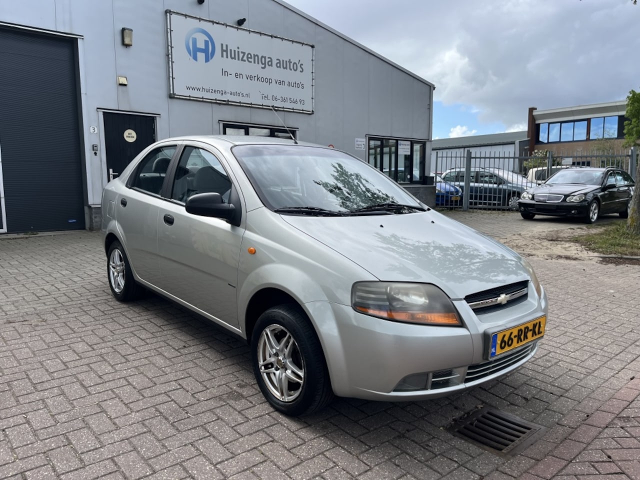 Chevrolet Kalos - 1.4 Spirit| SEDAN| AIRCO| MET APK! - AutoWereld.nl