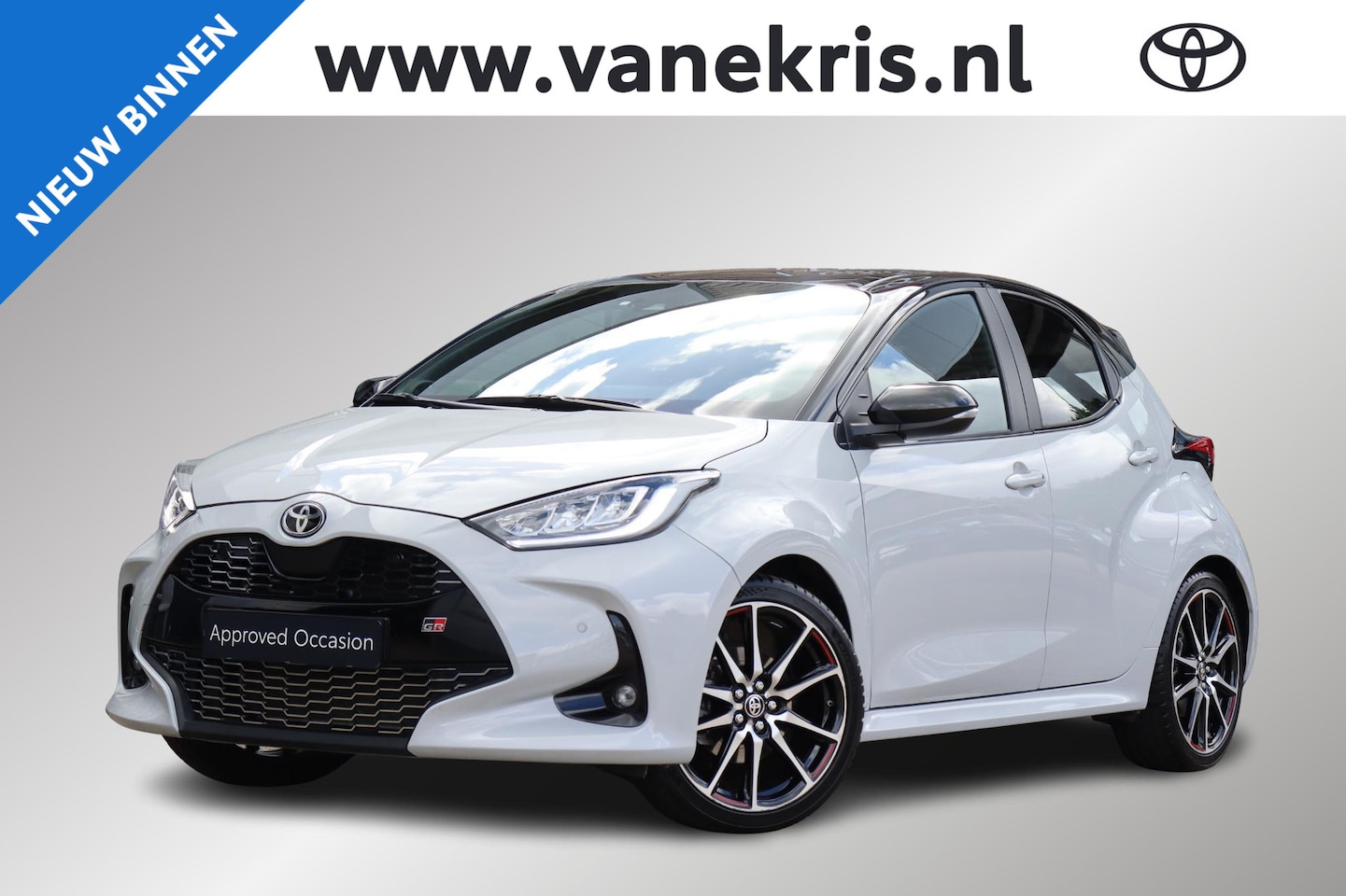 Toyota Yaris - 1.5 Hybrid GR Sport 1.5 Hybrid GR Sport, Head Up Display , Stoelverwarming , Navigatie - AutoWereld.nl