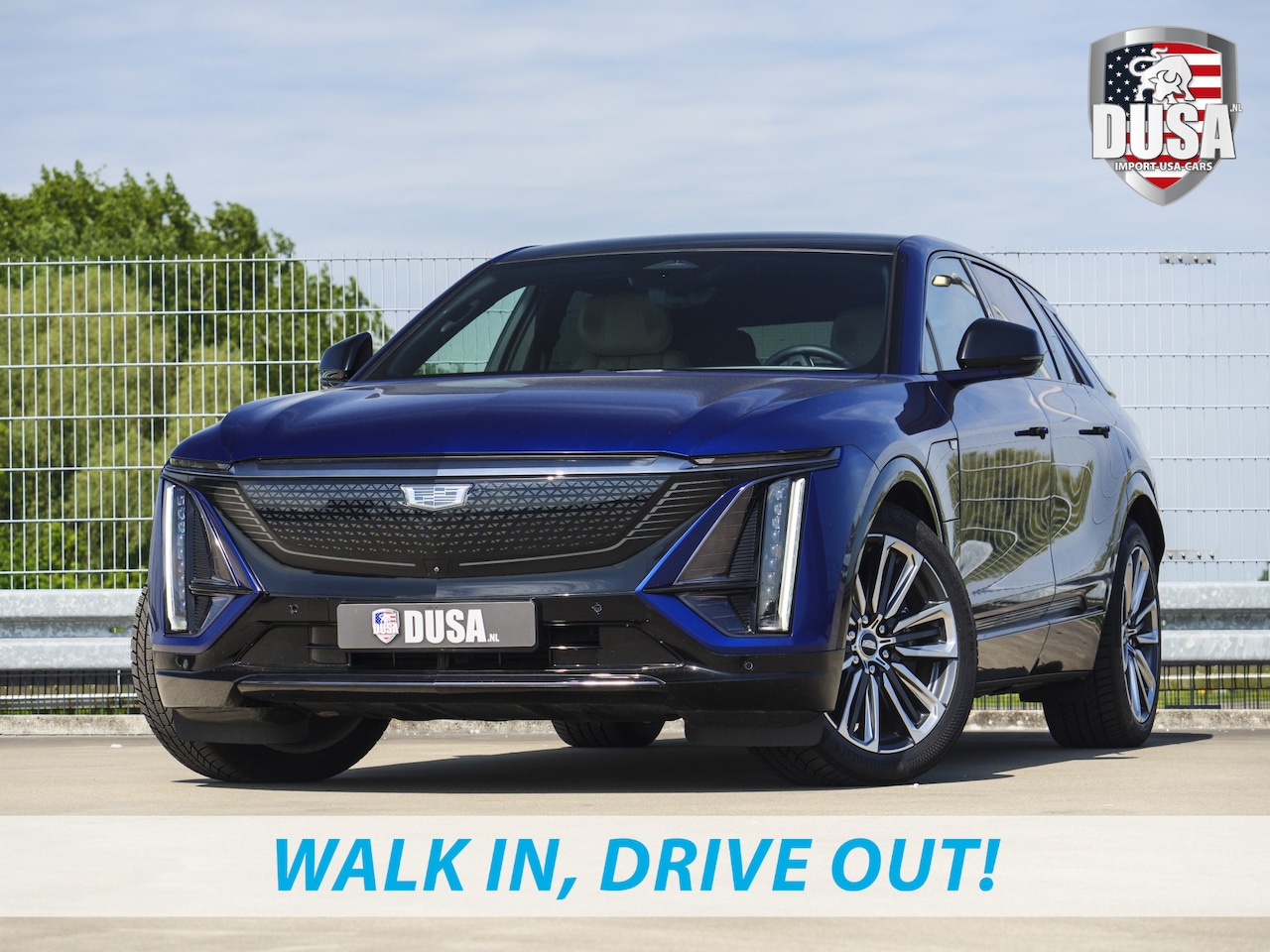 Cadillac Lyriq - | Sport 600e | AWD | Nieuw Binnen! Opulent Blue | - AutoWereld.nl
