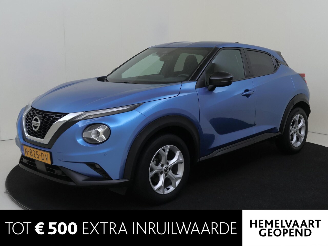 Nissan Juke - 1.0 DIG-T N-Connecta Navigatie | Cruise & Climate Control | Achteruitrijcamera - AutoWereld.nl