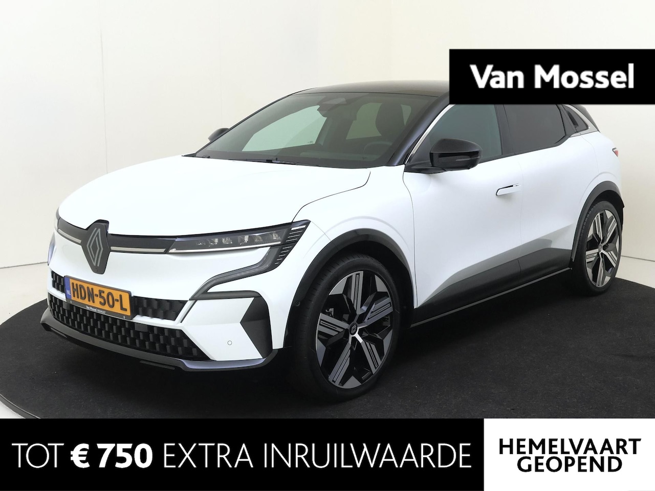 Renault Mégane E-Tech - comfort range iconic 60 kWh Adaptieve Cruise Control | 360 Camera | Draadloos CarPlay & An - AutoWereld.nl