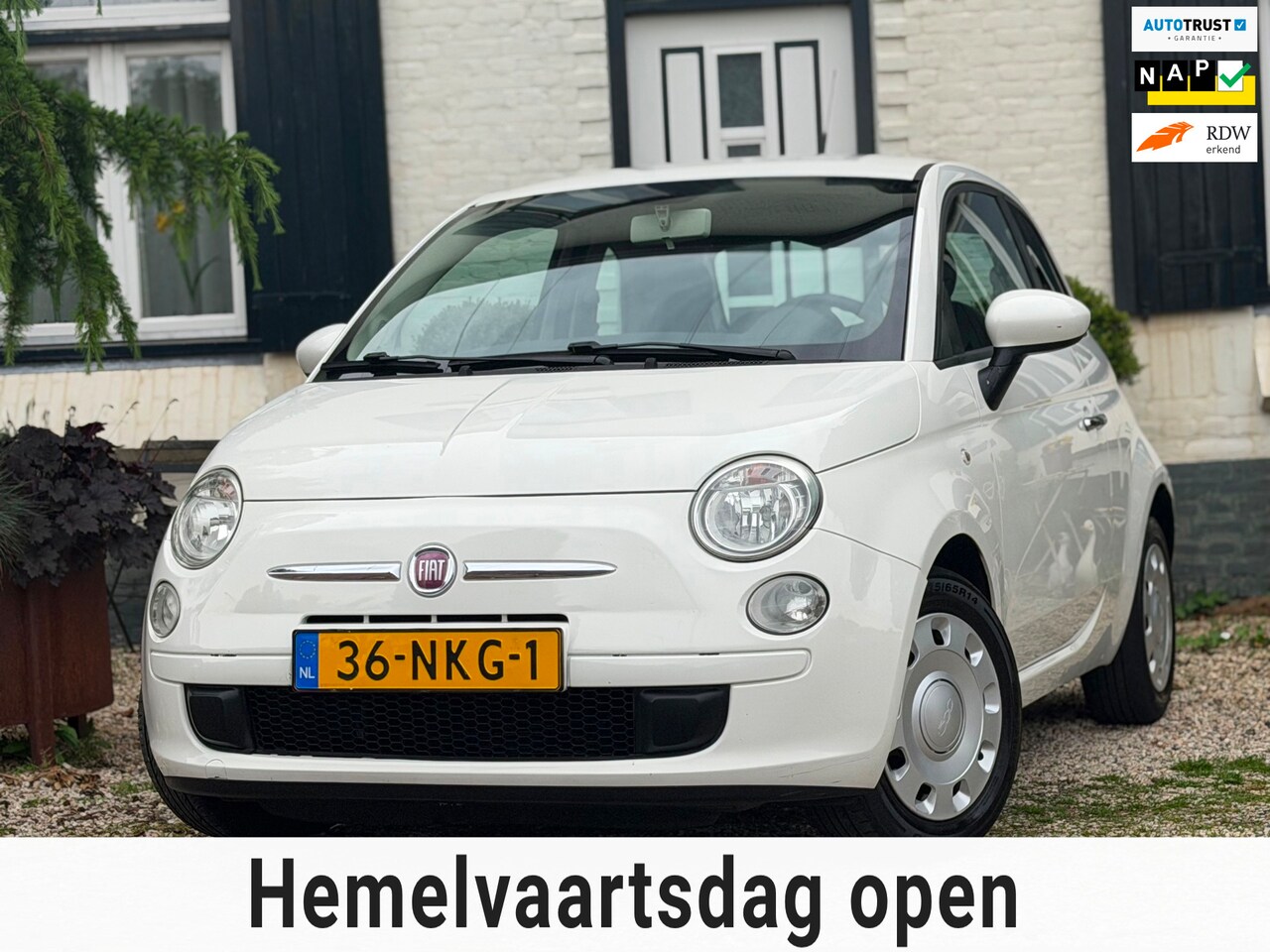 Fiat 500 - 1.2 Pop|Airco|Elek-ramen|Goed onderhouden|Nette auto! - AutoWereld.nl